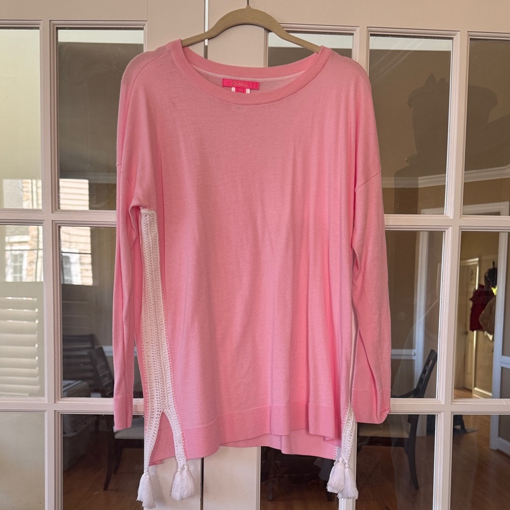 Lilly Pulitzer Pink Knit Sweater